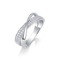 【#MR48·Daydream】S925 Sterling Silver Moissanite Ring Fix Ring Band