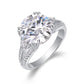 S925 Sterling Silver Moissanite Ring