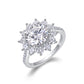 S925 Sterling Silver Moissanite Ring
