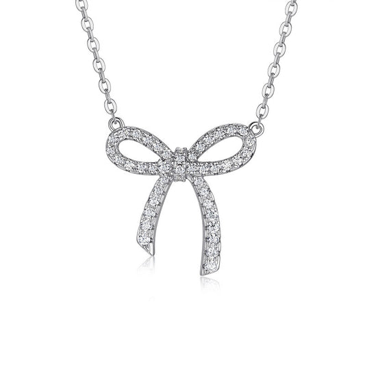 S925 Sterling Silver Moissanite Pendant Daily 18"