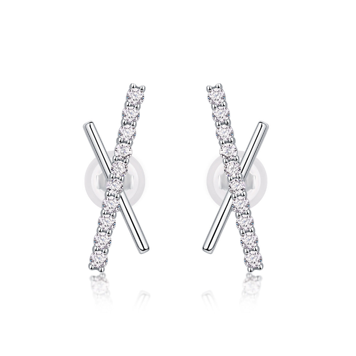 S925 Sterling Silver Moissanite Wired Earrings