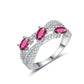 S925 Sterling Silver CZ Diamond Ring