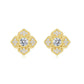 S925 Sterling Silver Moissanite Stud Earrings