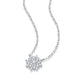 S925 Sterling Silver Moissanite Pendant Daily 18"
