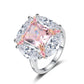 S925 Sterling Silver CZ Diamond Ring