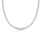 S925 Sterling Silver Moissanite Pendant Daily 18"