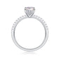 【#MR49·Sweetie】1.5CT Pear-Cut S925 Sterling Silver Moissanite Ring Fix Ring Band