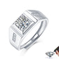 【#R11·Hero】OFFICIAL ORIGINAL S925 Sterling Silver Moissanite Ring For Men